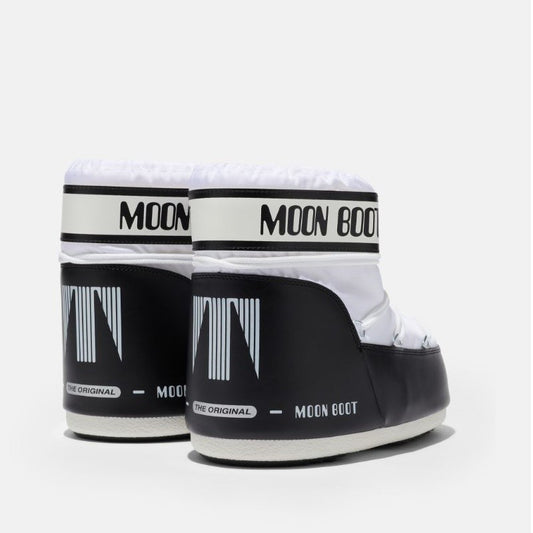 Doposci Moon Boot Icon Nylon Low | Bianco/Nero