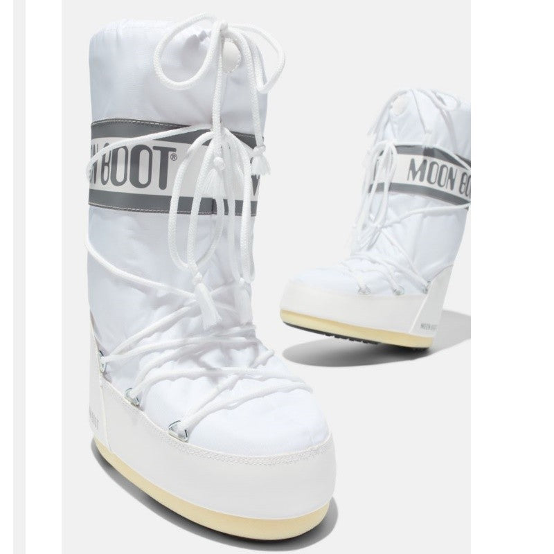 Doposci Moon Boot Icon Nylon | Bianco