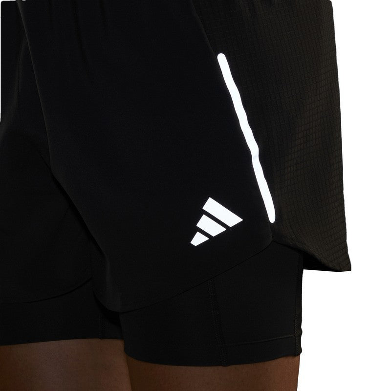 Adidas Pantaloncini "2 in 1 Design 4 Running"