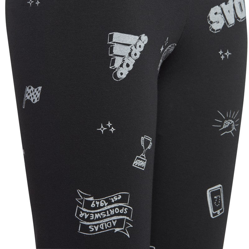 Adidas Leggings Bambina Brand Love