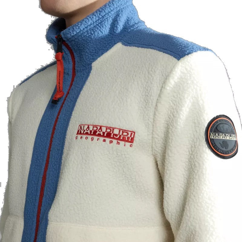 Napapijri Felpa in Pile "Anderby"