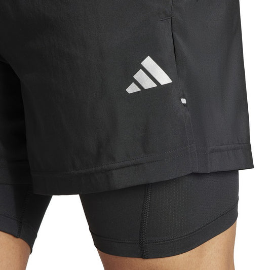 Adidas Pantaloncini Fitness 2 in 1
