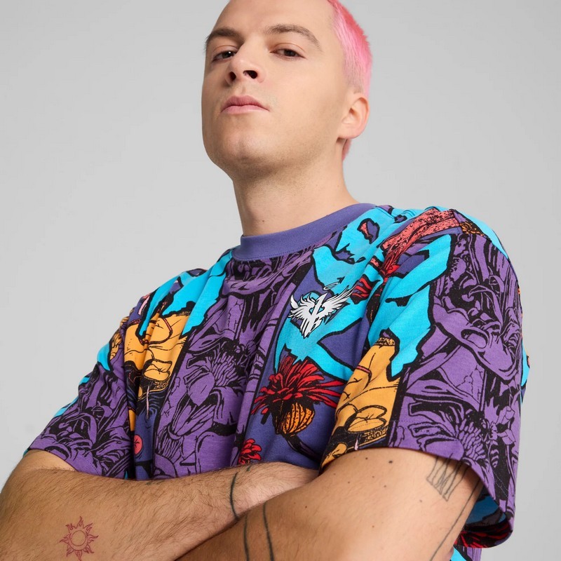 Puma Basket T-Shirt Melo Phoenix AOP Tee