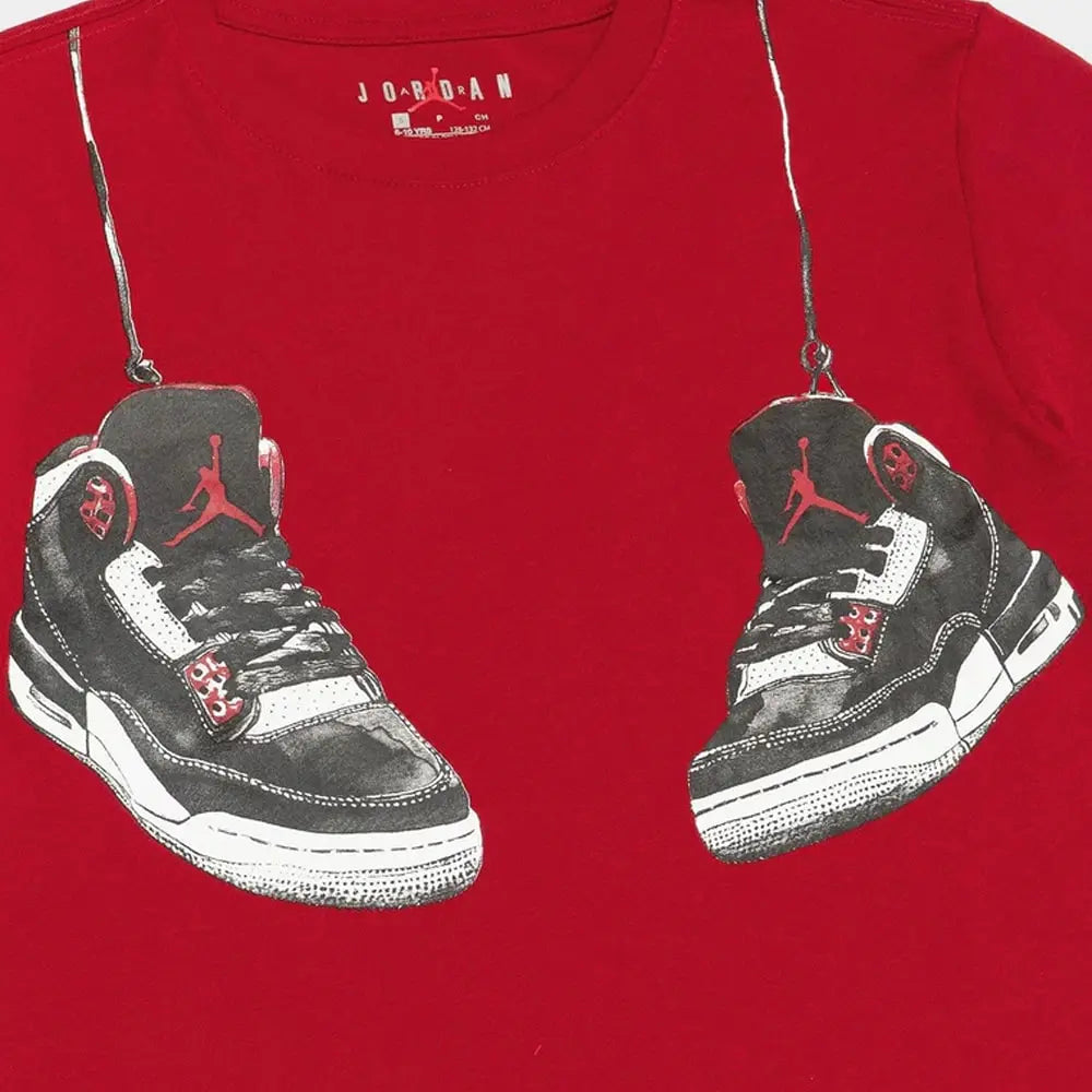 Air Jordan T-Shirt Hanging AJ3 Bambino