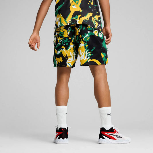 Puma Basket Shorts Rival Rage AOP
