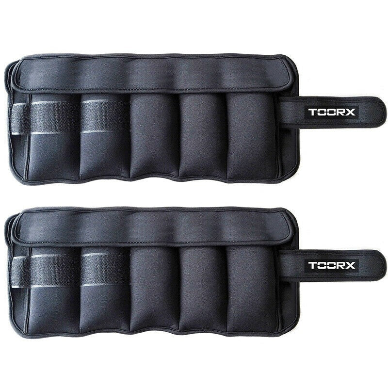 Toorx Cavigliere/Polsiere Pesi Estraibili da 0,5 a 2,5 kg
