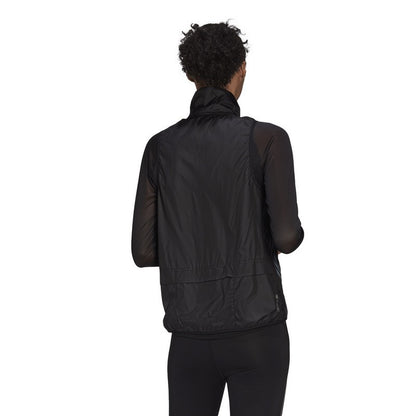 Adidas Gilet da Running "Icon 3-Stripes Wind"