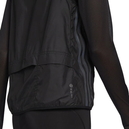 Adidas Gilet da Running "Icon 3-Stripes Wind"