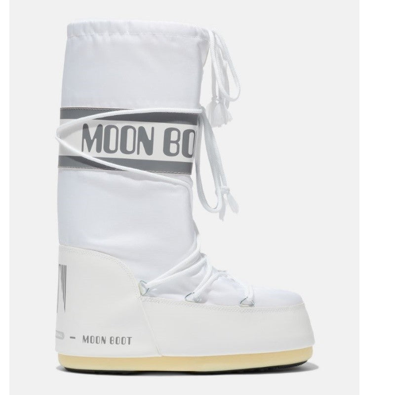 Doposci Moon Boot Icon Nylon | Bianco