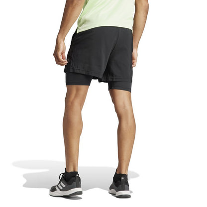 Adidas Pantaloncini Fitness 2 in 1