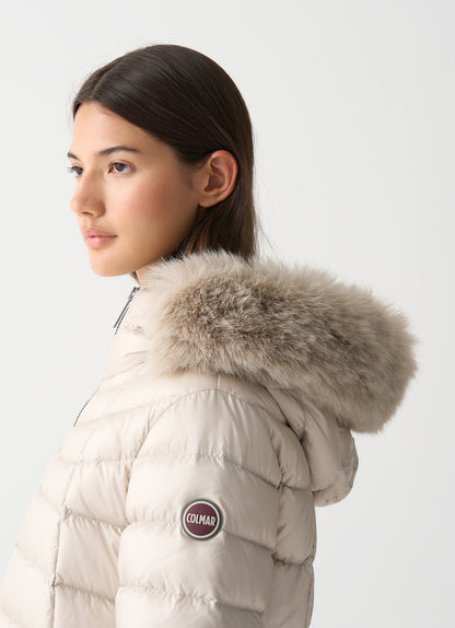 Colmar Originals Piumino a Trapezio con Pelliccia