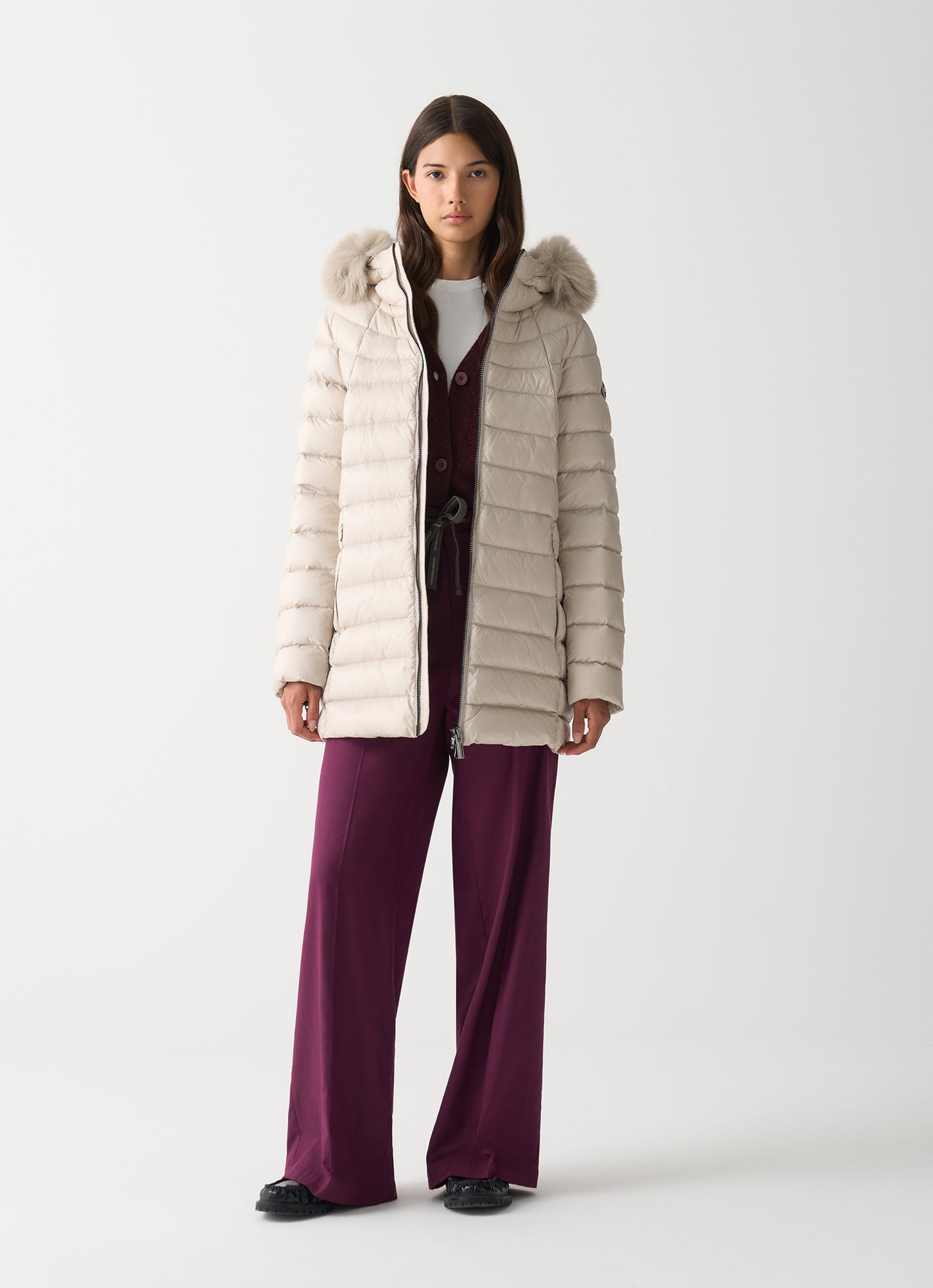 Colmar Originals Piumino a Trapezio con Pelliccia
