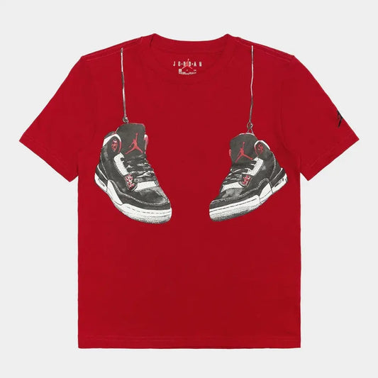 Air Jordan T-Shirt Hanging AJ3 Bambino