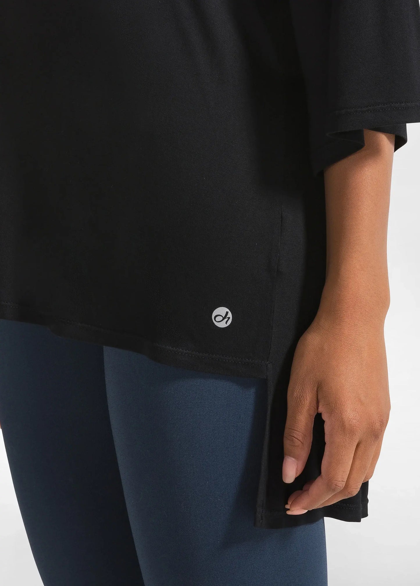 Deha T-Shirt Maxi in Viscosa