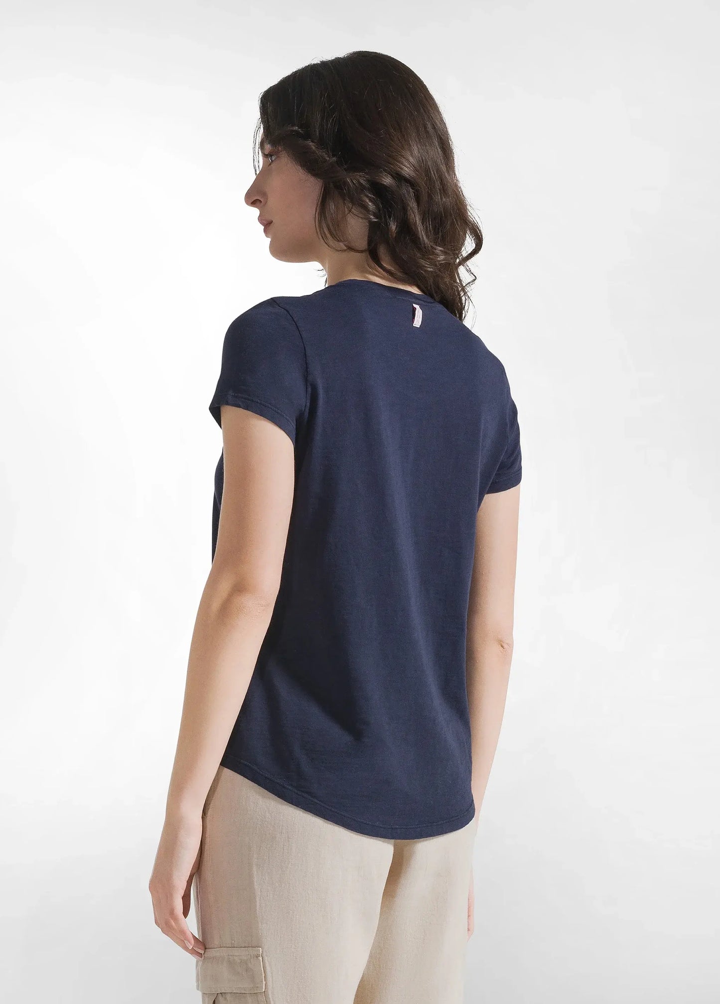 Deha T-Shirt in Jersey Fiammato