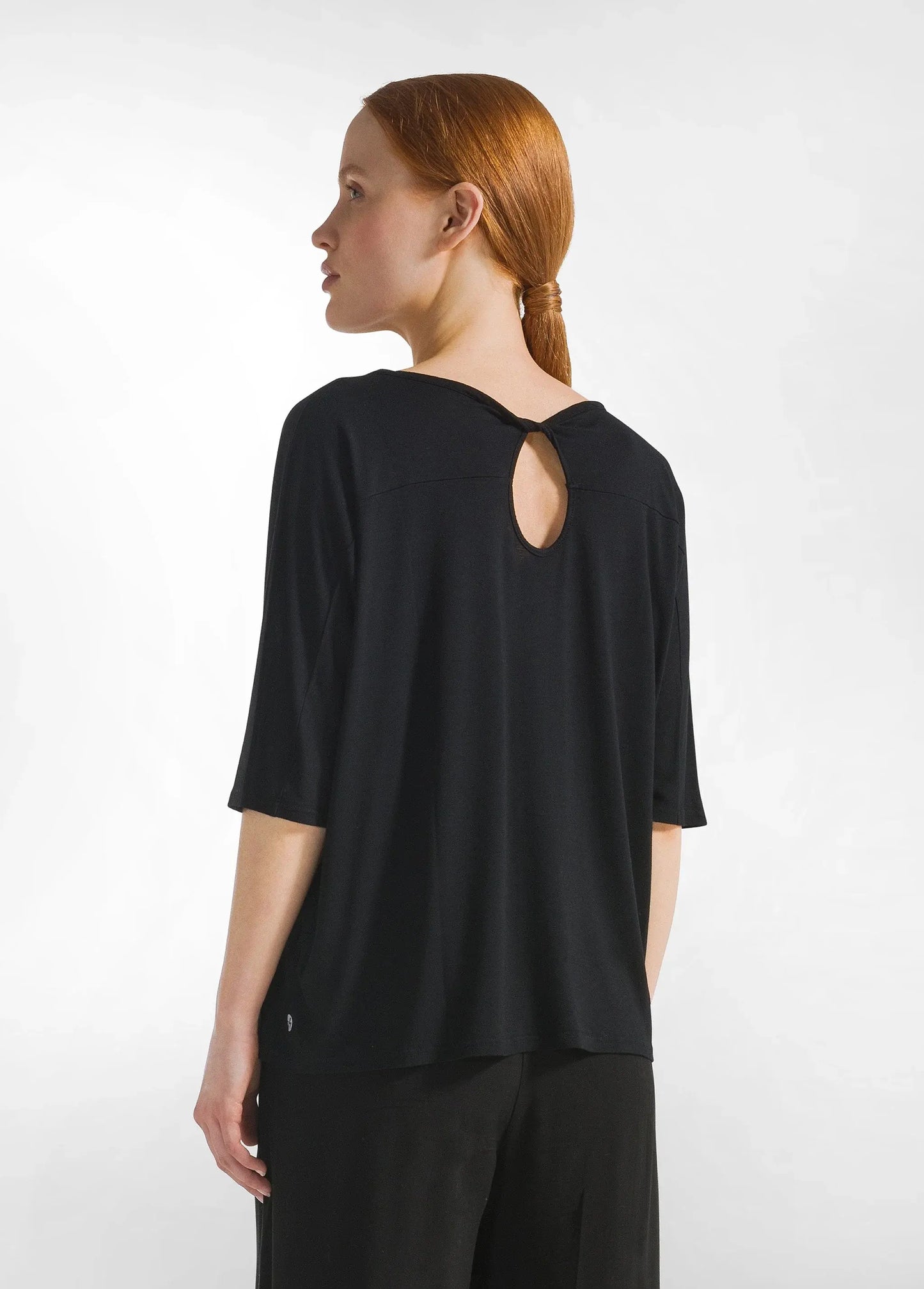 Deha T-Shirt Ampia in Viscosa