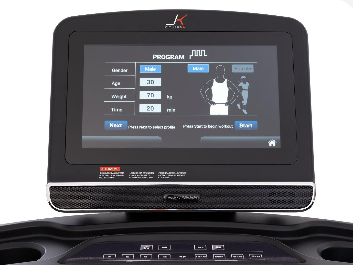 Jk Fitness Tapis Roulant JK 194 PRO