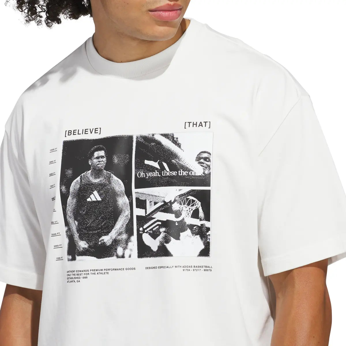Adidas T-Shirt Anthony Edwards "Anted GFX Tee"