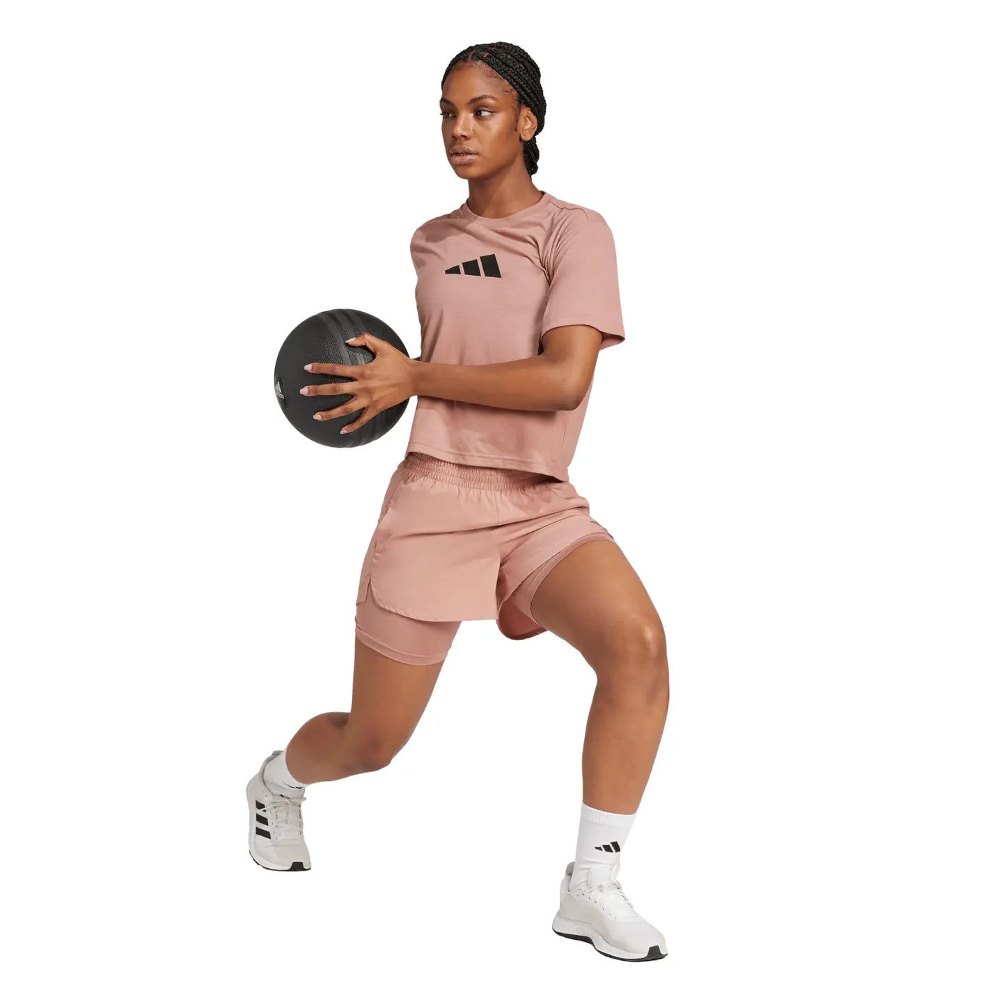 Adidas Pantaloncini Fitness 2 in 1
