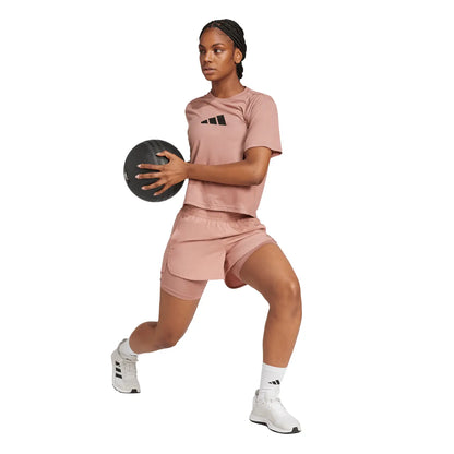 Adidas Pantaloncini Fitness 2 in 1