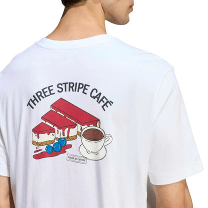 Adidas T-Shirt Coffee Cafe Cheesecake