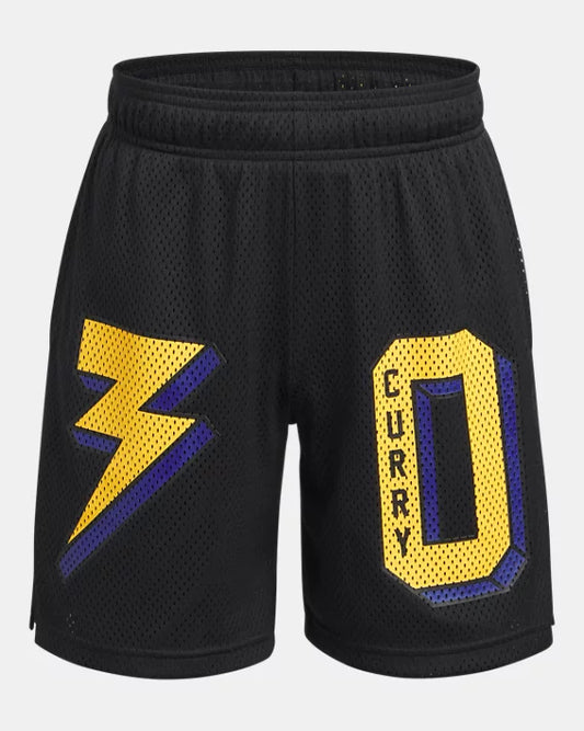 Under Armour Pantaloncino Basket Curry da Bambino