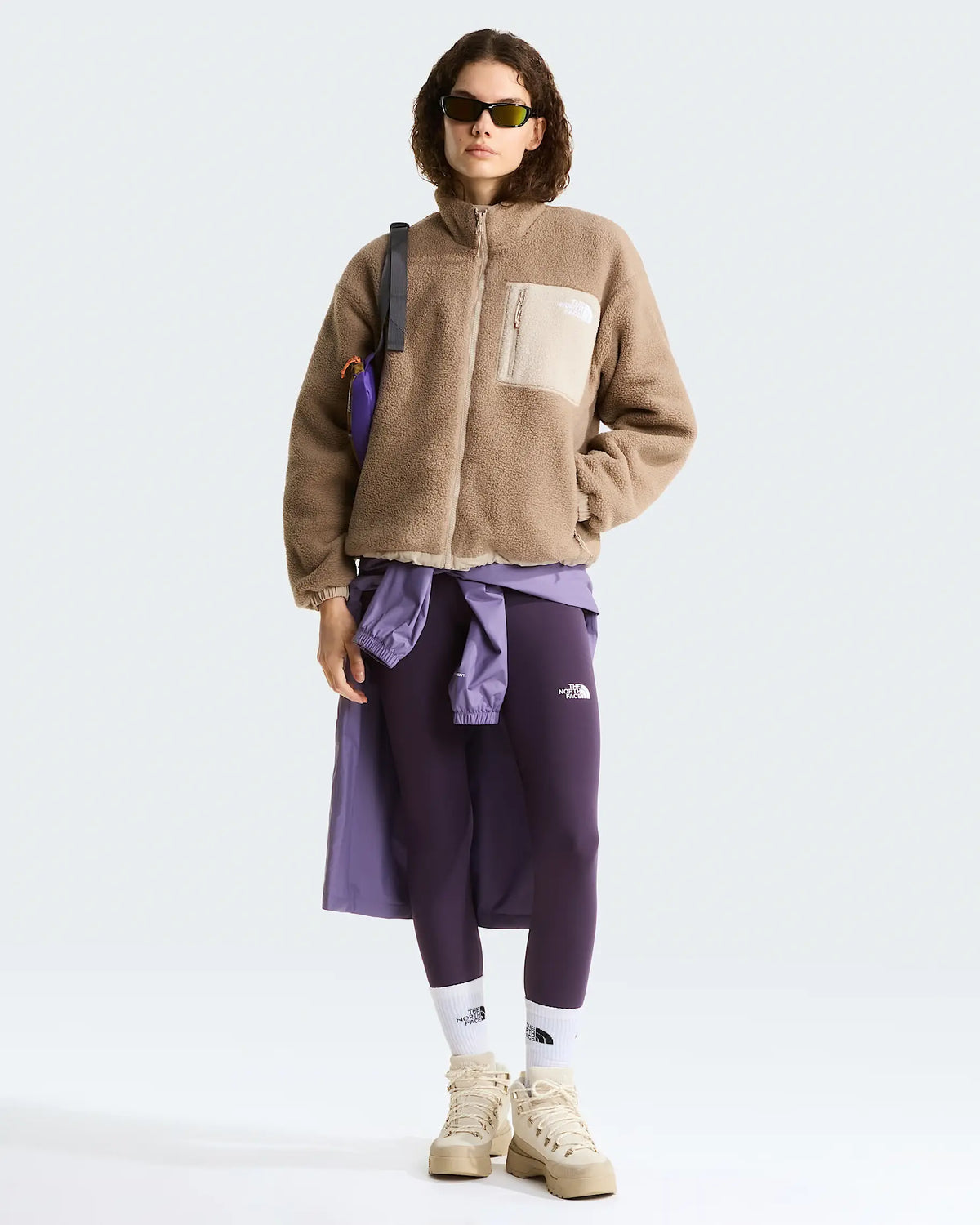 The North Face Giacca in Pile Donna Yumiori Reversibile