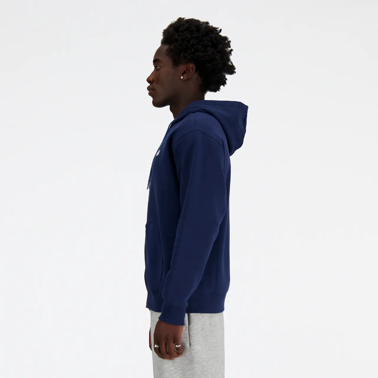 New Balance Felpa Essentials Stacked Full Zip