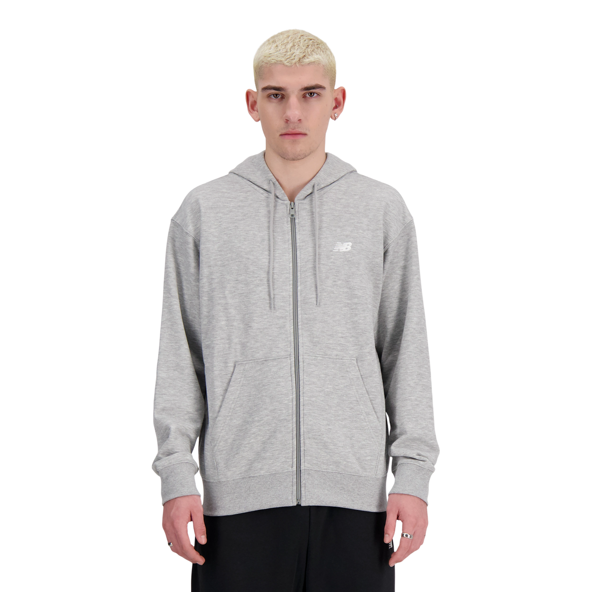 New Balance Felpa Full Zip Sport Essential Crew